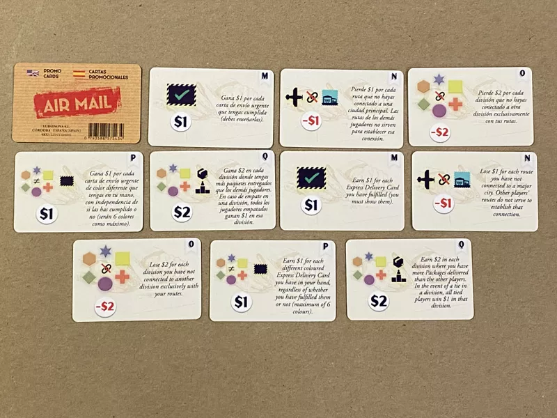 Air Mail: Promo Cards - Image 2