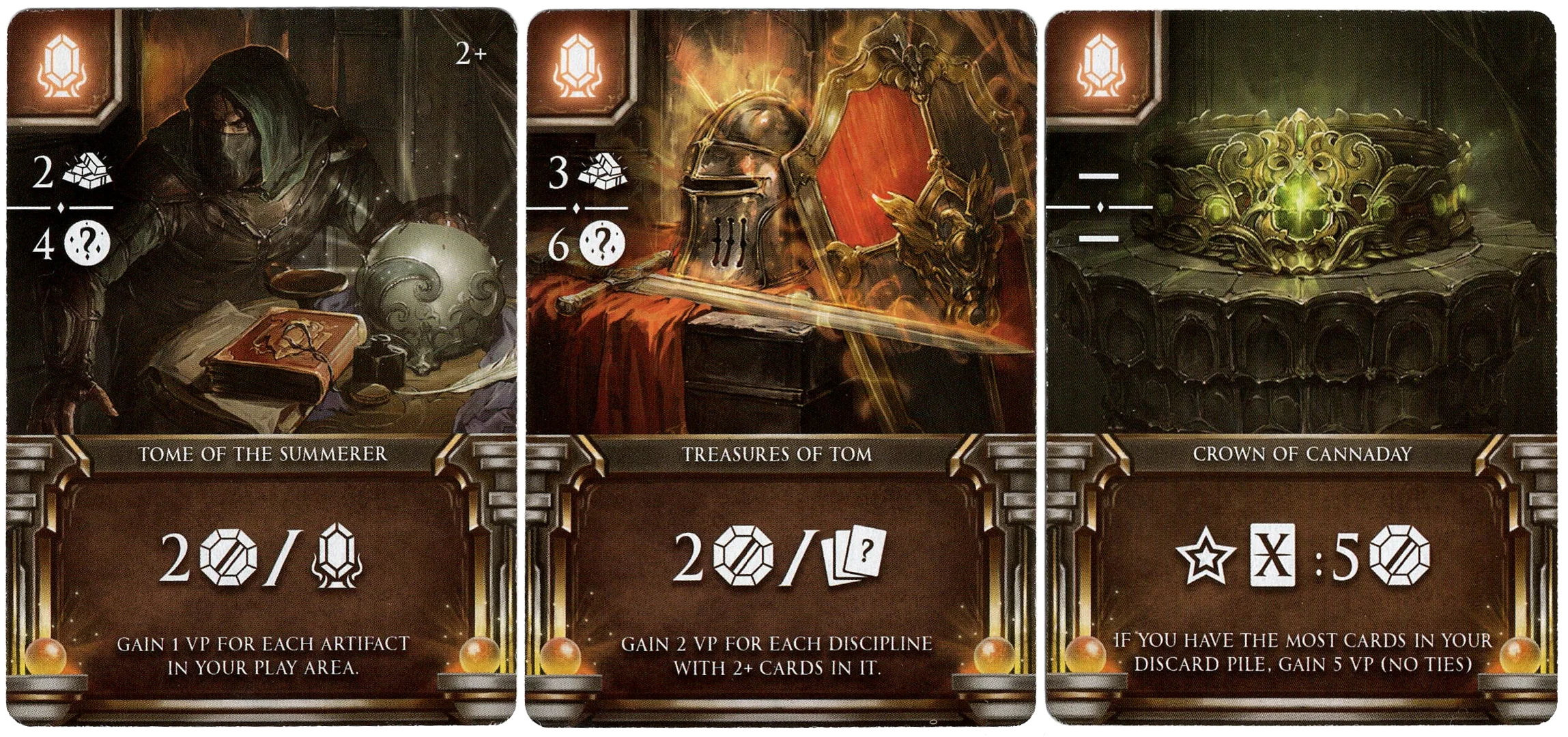 Arcana Rising: Dice Tower 2022 Artifact Promo Cards