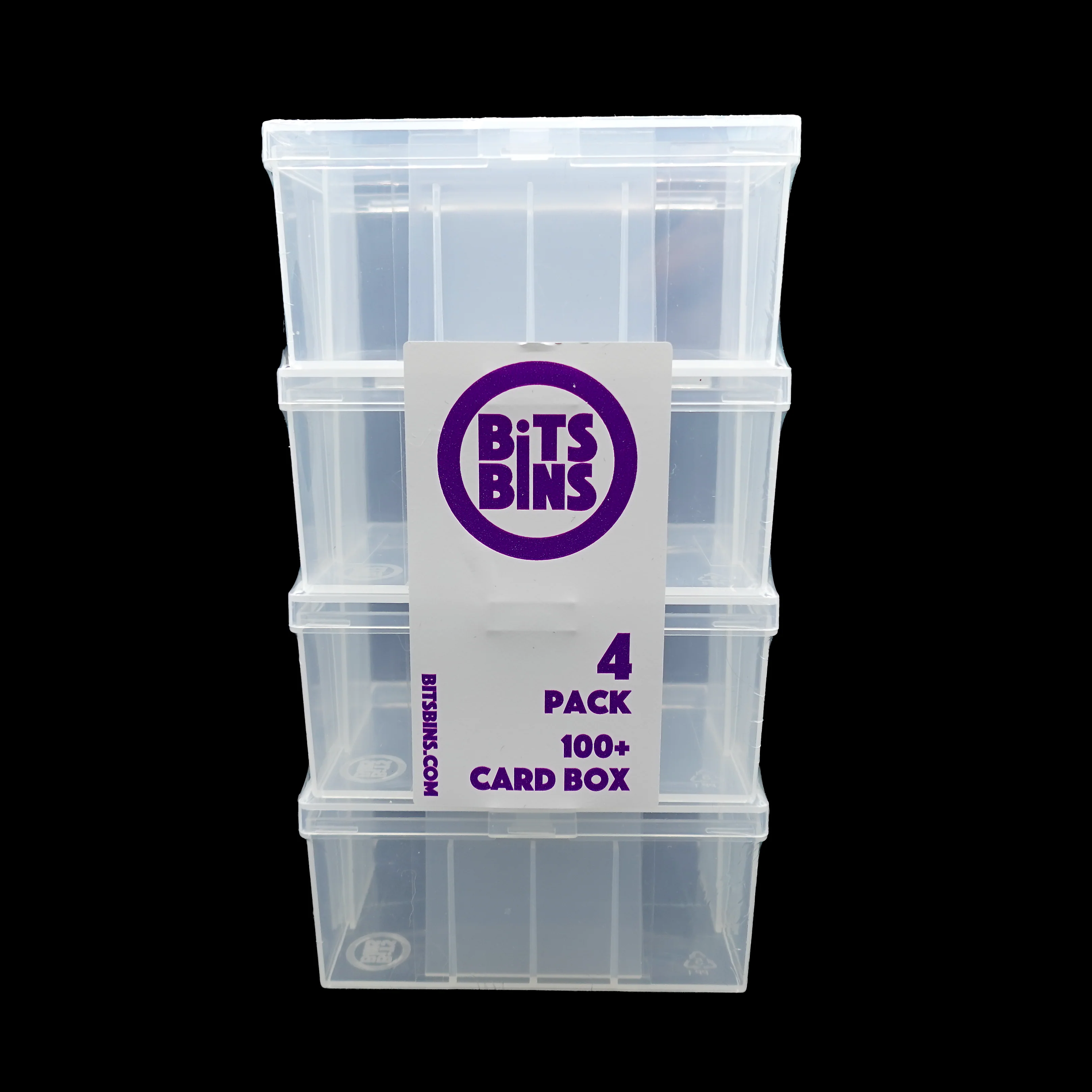BitsBins: Playing Card Box Deck Boxes (set of 4)