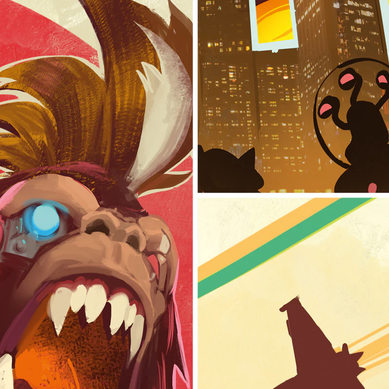 BoardGameGeek Artist Series: Series 5 - King of Tokyo - Image 2