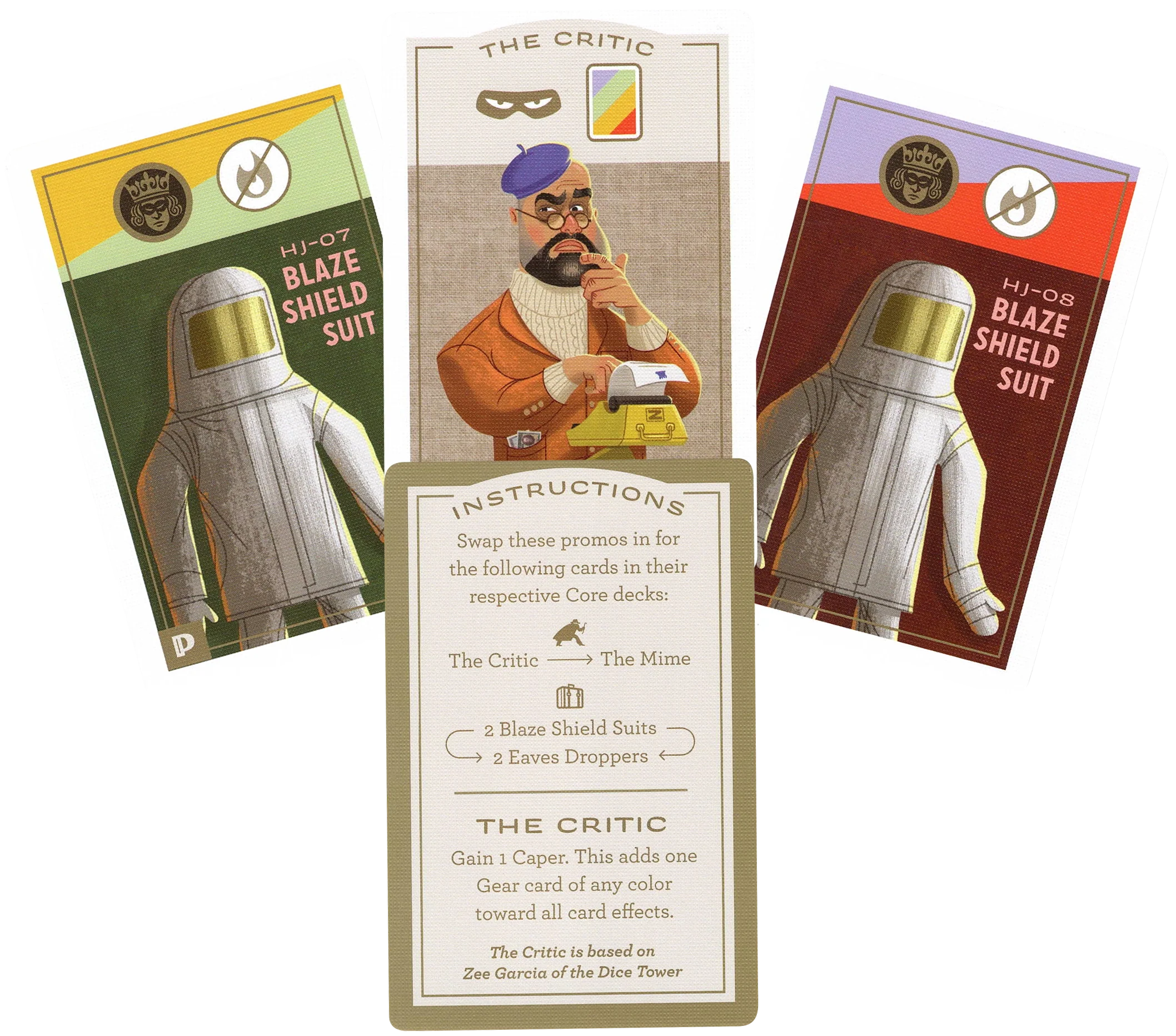 Caper: Europe – Dice Tower 2023 Promo Cards