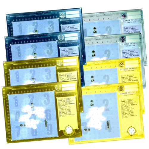 Captain Sonar: Bermuda Triangle Map