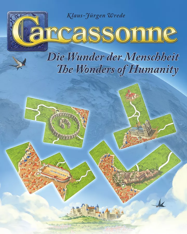 Carcassonne: The Wonders of Humanity - Set 1 Mini-Expansion