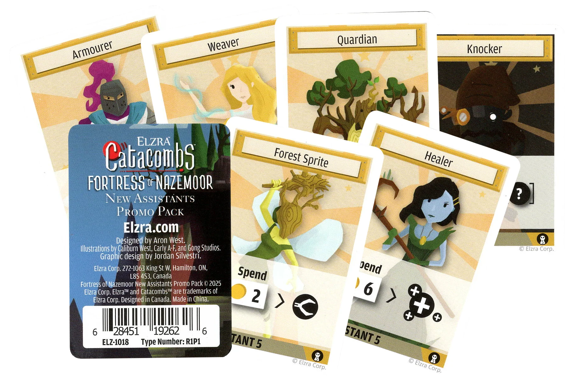 Catacombs: Fortress of Nazemoor – New Assistants Promo Pack - Image 2