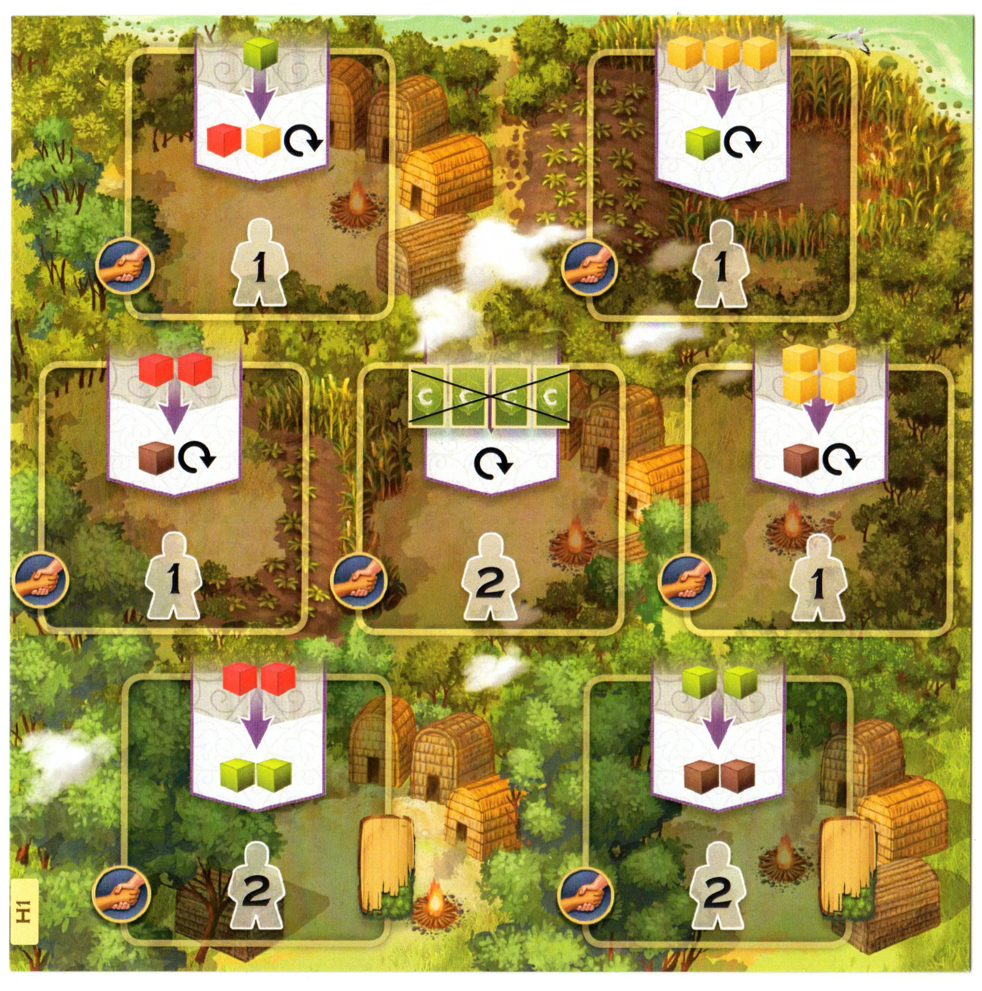 Century: A New World- G1/H1 Location Board - Image 2
