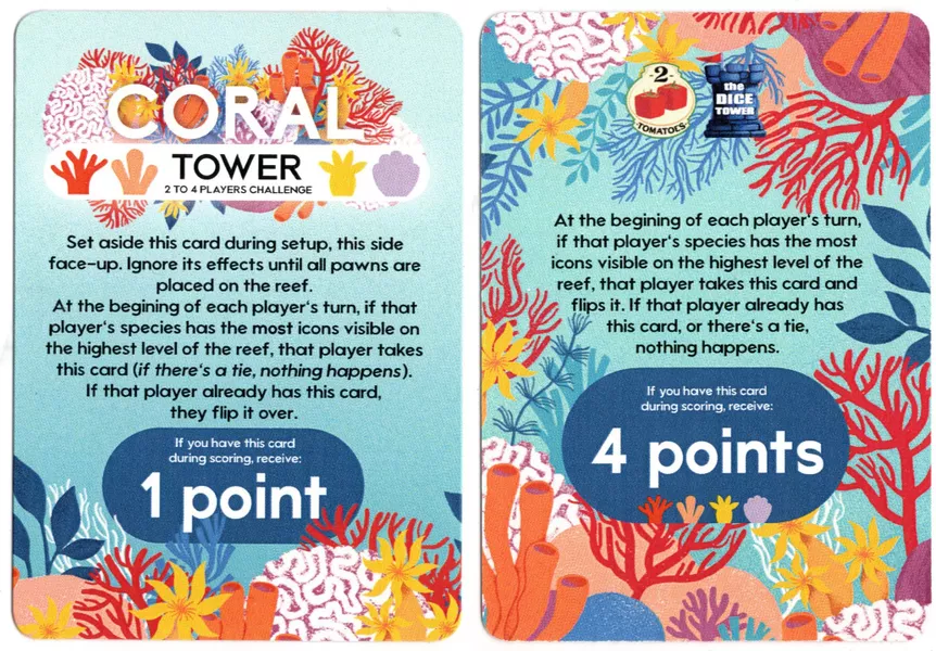 Coral: Tower Promo Card