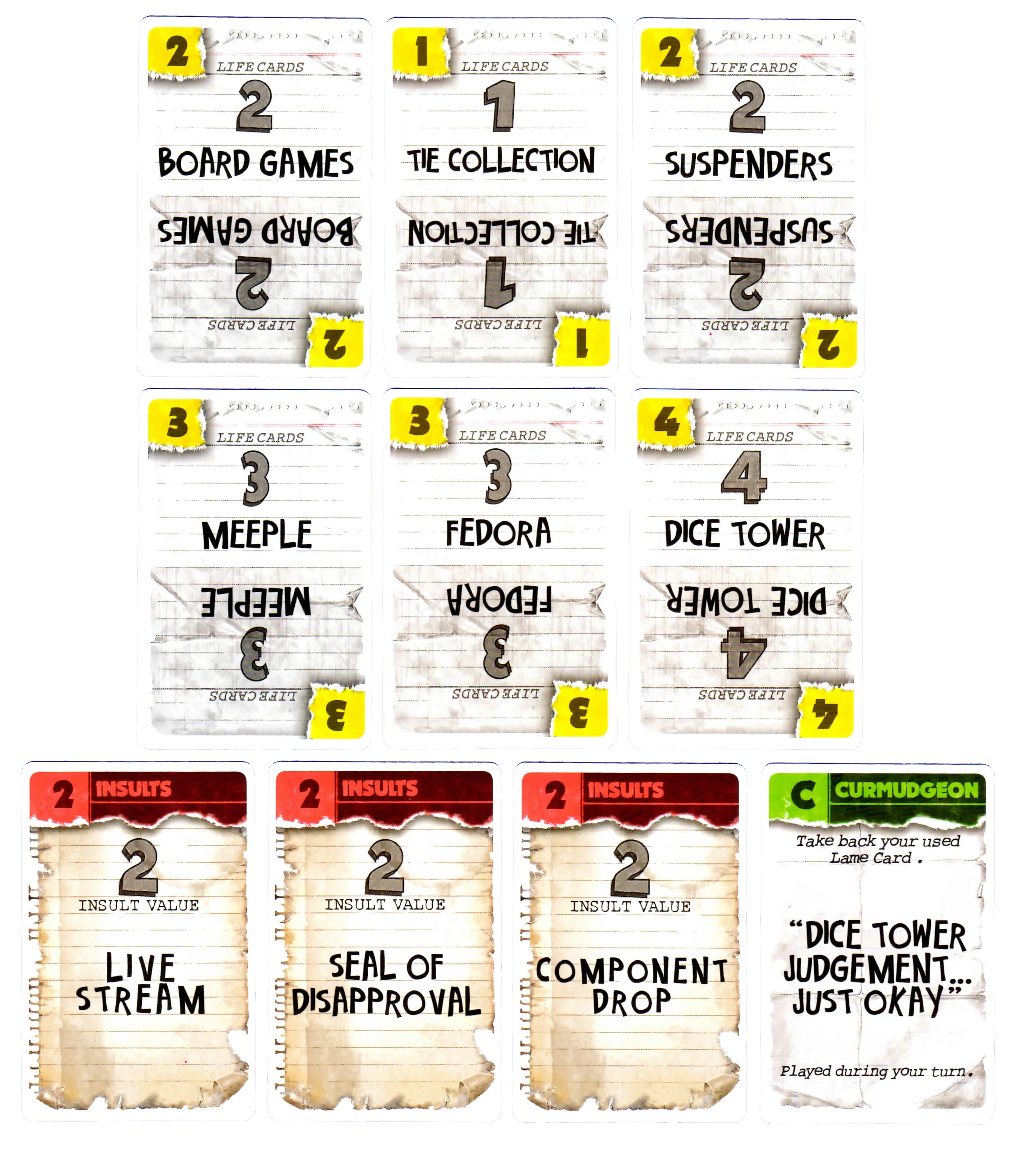 Curmudgeon: Dice Tower 2021 Promo Pack