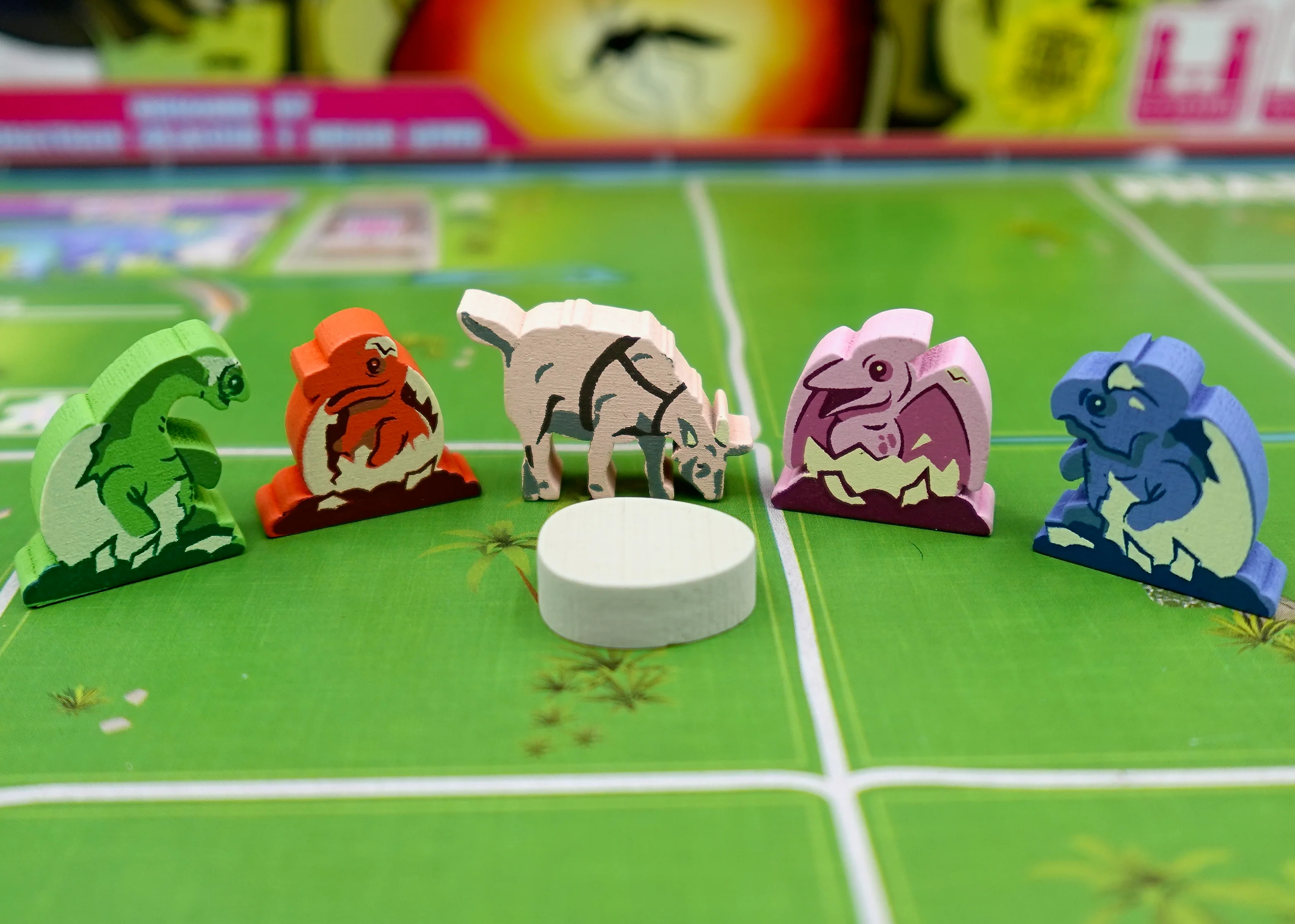 Dinosaur Island: Wooden Dinosaur Upgrade Set (Meeple Source) - Image 48