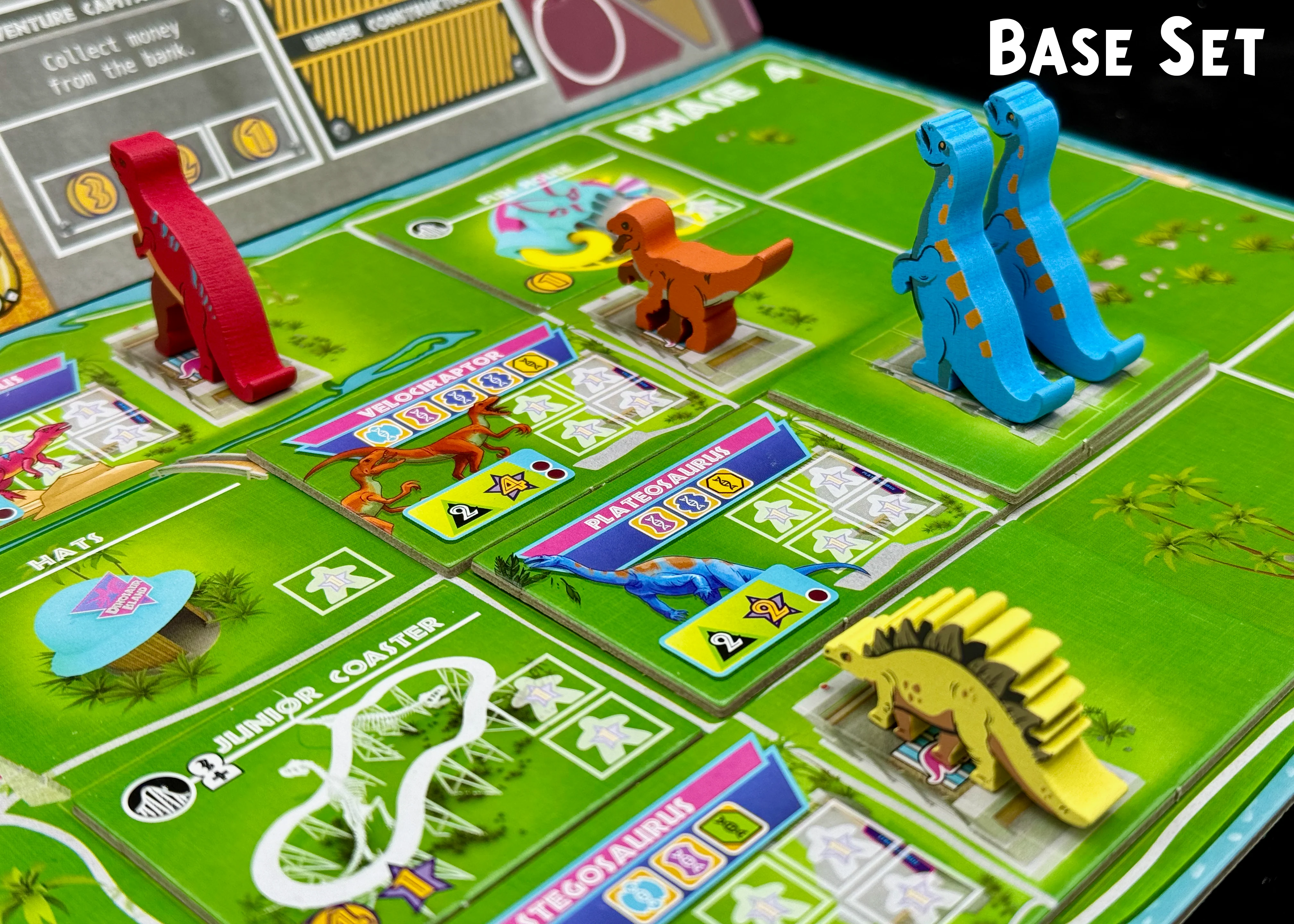 Dinosaur Island: Wooden Dinosaur Upgrade Set (Meeple Source) - Image 6
