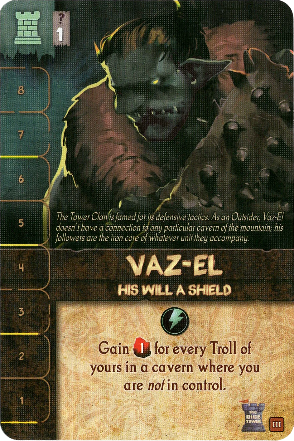 Fall of the Mountain King: Vaz-El Promo Card