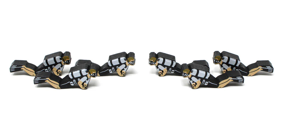 Finspan - Player Diver Sets (Meeple Source)