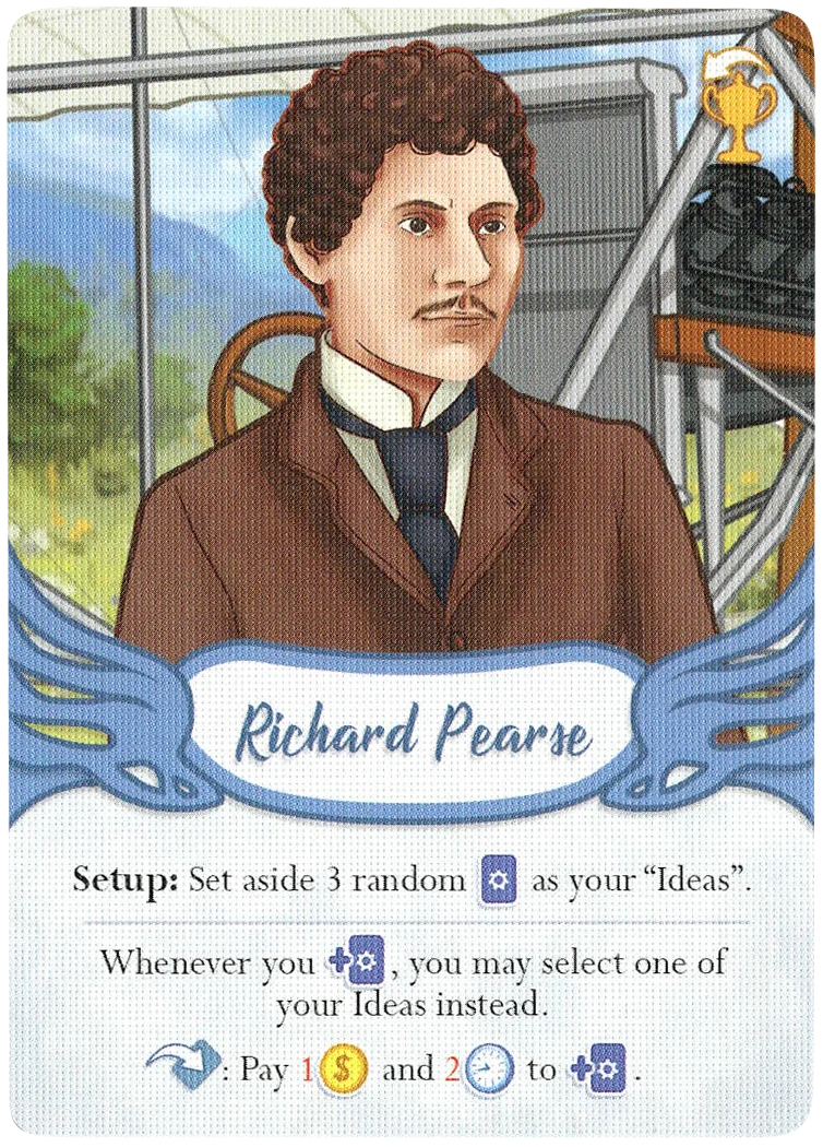 First in Flight: Richard Pearse Promo Card