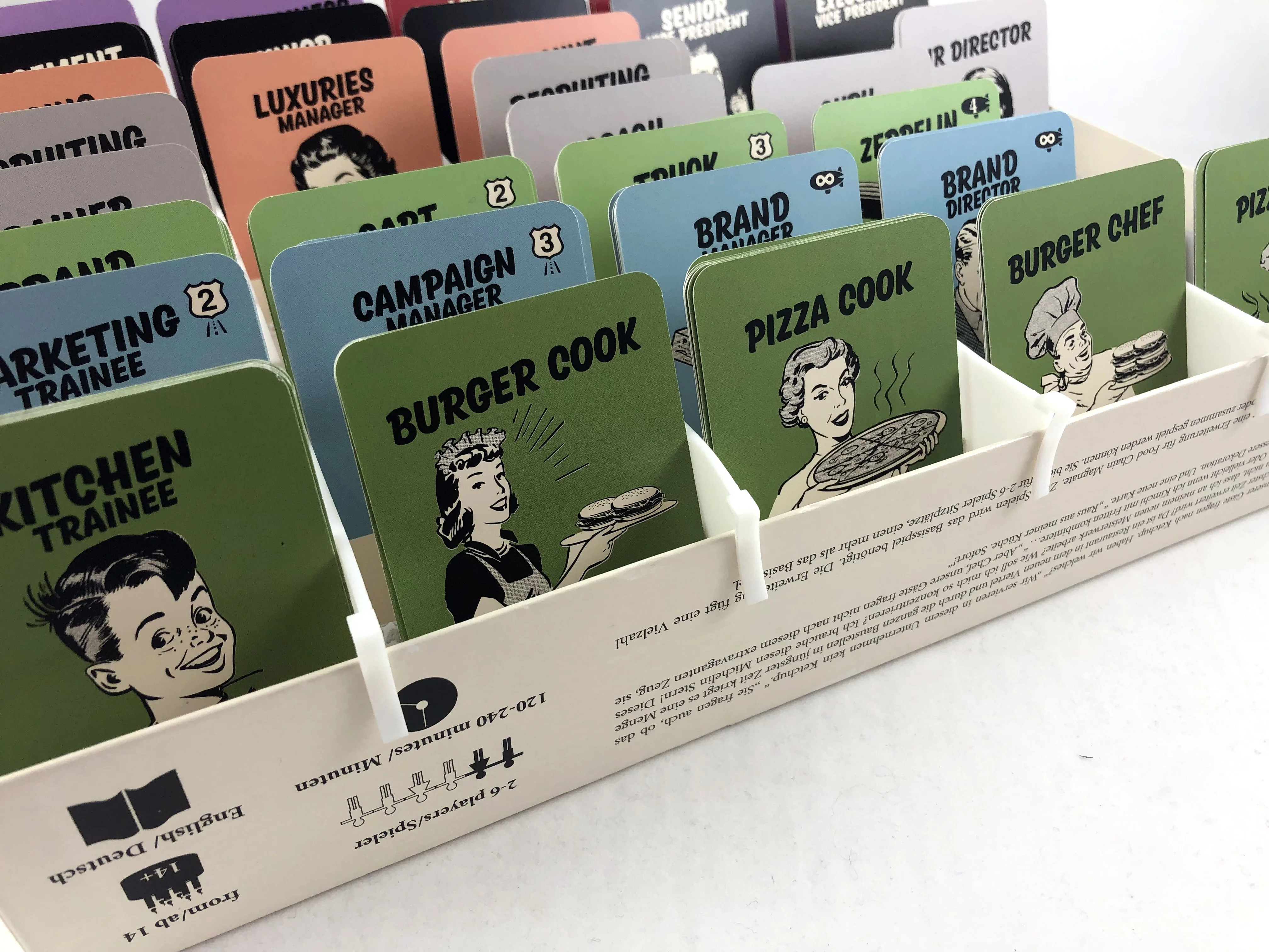Food Chain Magnate: Milestone Boards & Card Accordion - Image 6