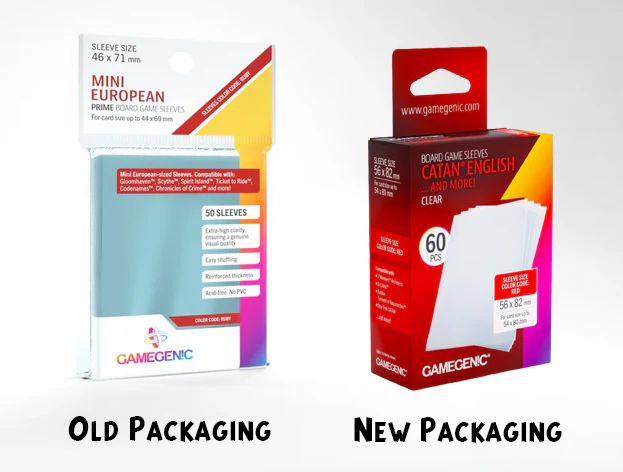 Gamegenic - Prime Sleeves, Board Game Sizes, Clear - Image 3