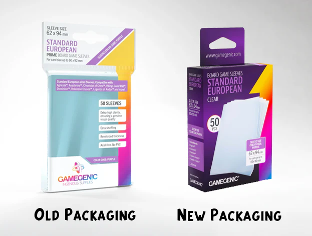 Gamegenic - Prime Sleeves, Board Game Sizes, Clear - Image 7