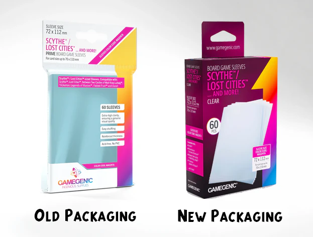 Gamegenic - Prime Sleeves, Board Game Sizes, Clear - Image 8