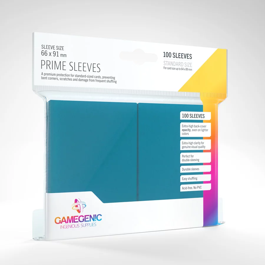 Gamegenic - Prime Sleeves, Standard (66 x 91 mm) - Image 10