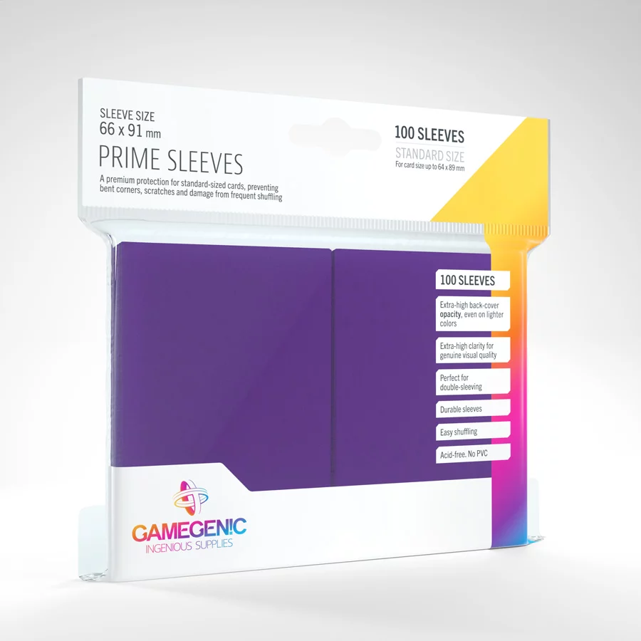 Gamegenic - Prime Sleeves, Standard (66 x 91 mm) - Image 11