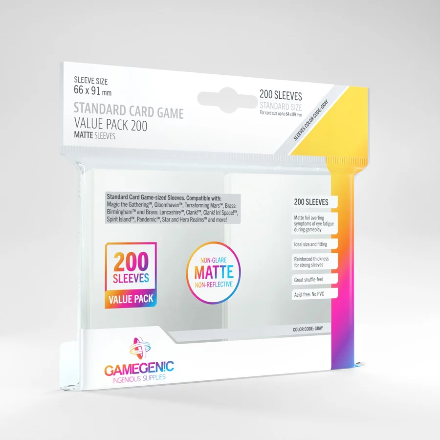 Gamegenic - Prime Sleeves, Standard (66 x 91 mm) - Image 13