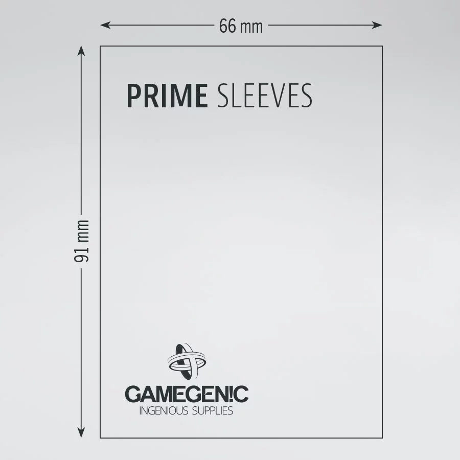 Gamegenic - Prime Sleeves, Standard (66 x 91 mm) - Image 14