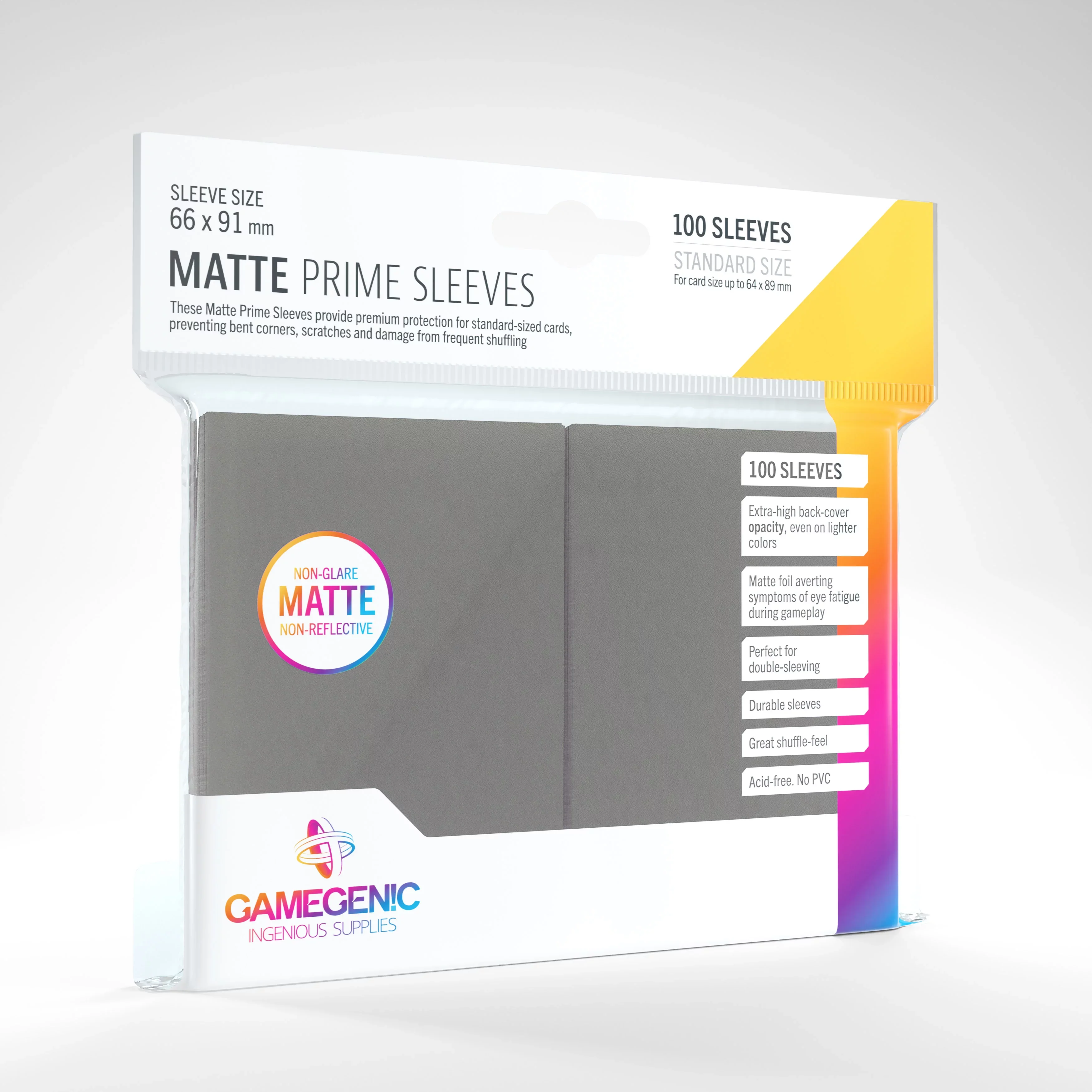 Gamegenic - Prime Sleeves, Standard (66 x 91 mm) - Image 15