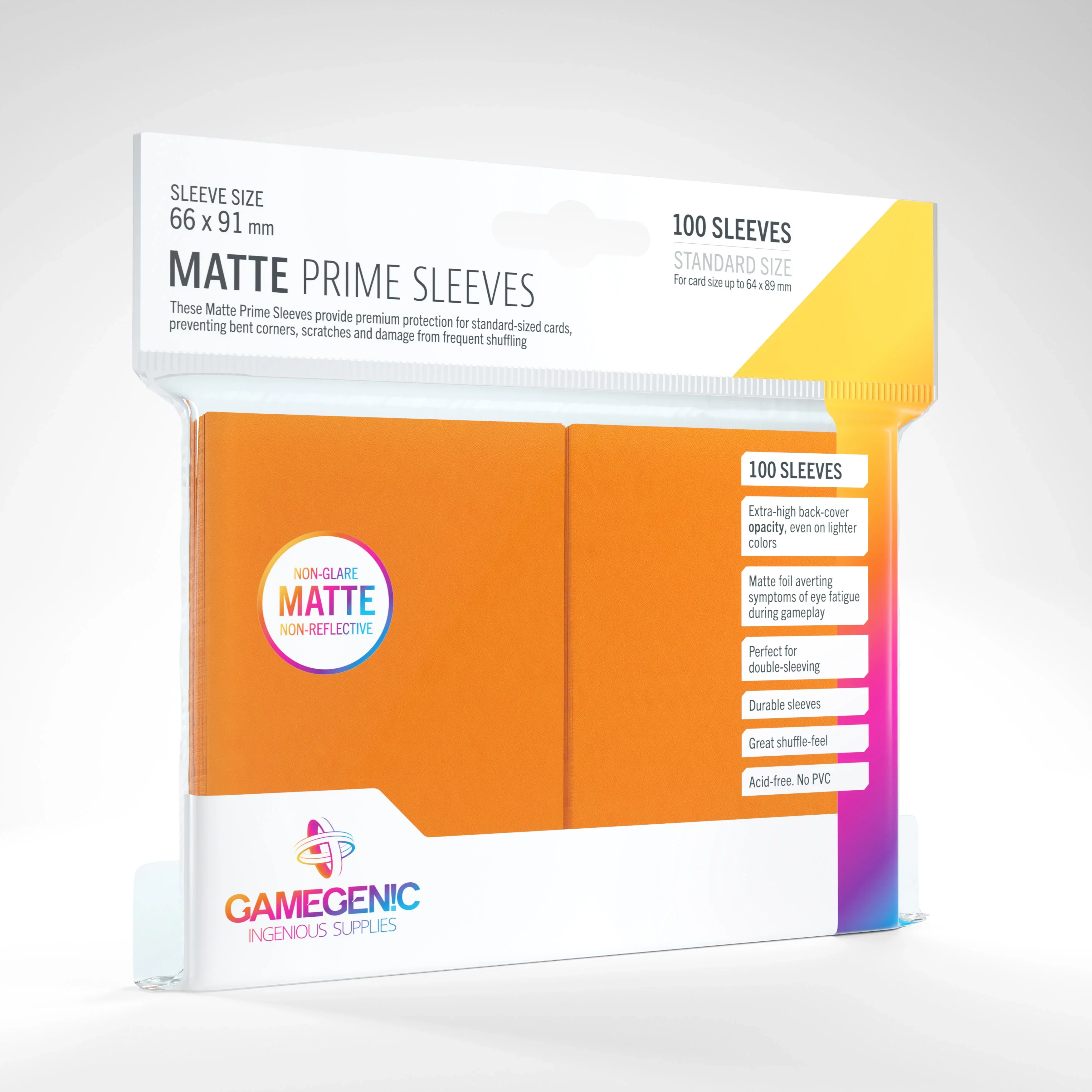 Gamegenic - Prime Sleeves, Standard (66 x 91 mm) - Image 16