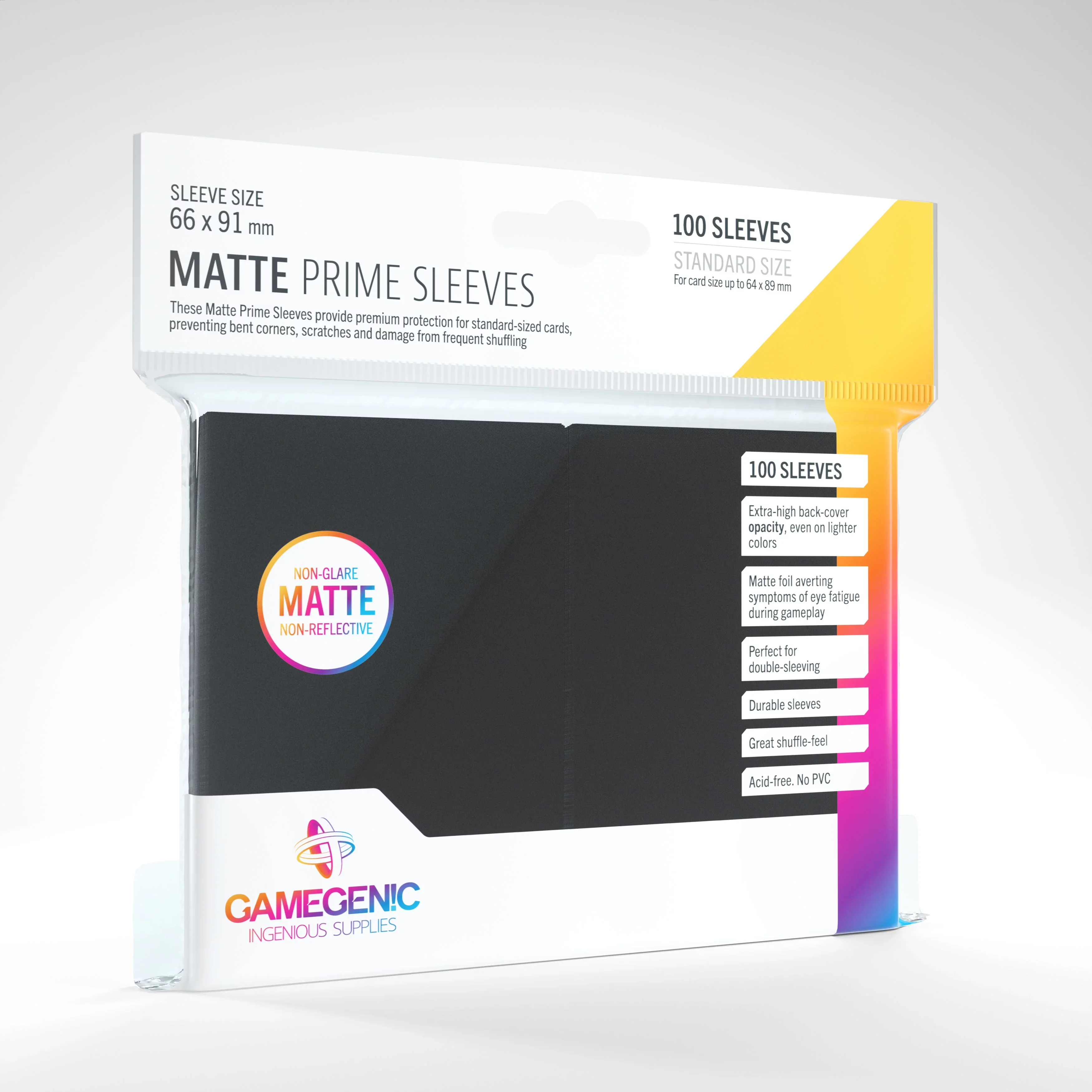 Gamegenic - Prime Sleeves, Standard (66 x 91 mm) - Image 18