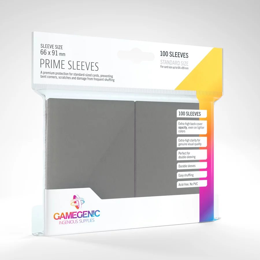 Gamegenic - Prime Sleeves, Standard (66 x 91 mm) - Image 2