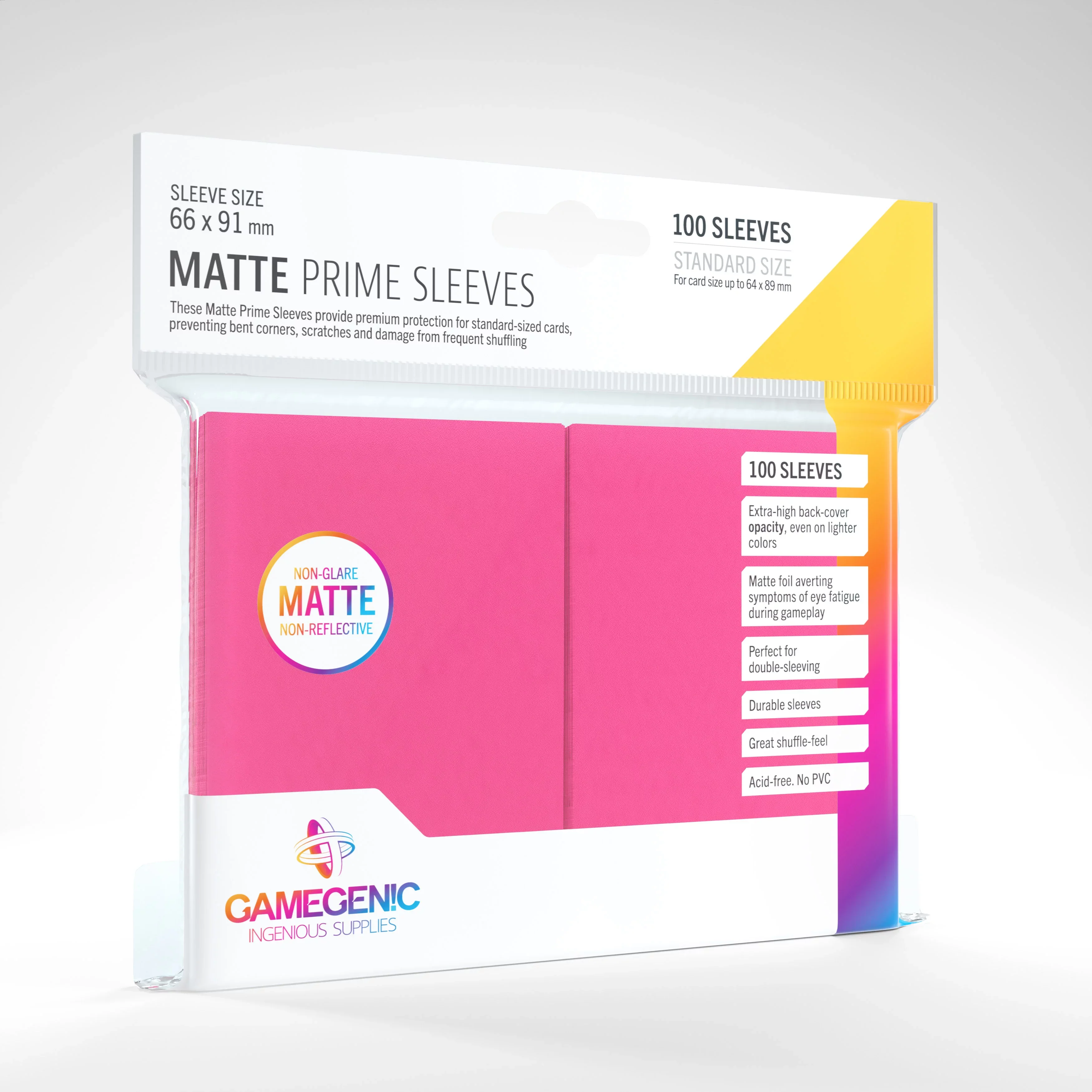 Gamegenic - Prime Sleeves, Standard (66 x 91 mm) - Image 20