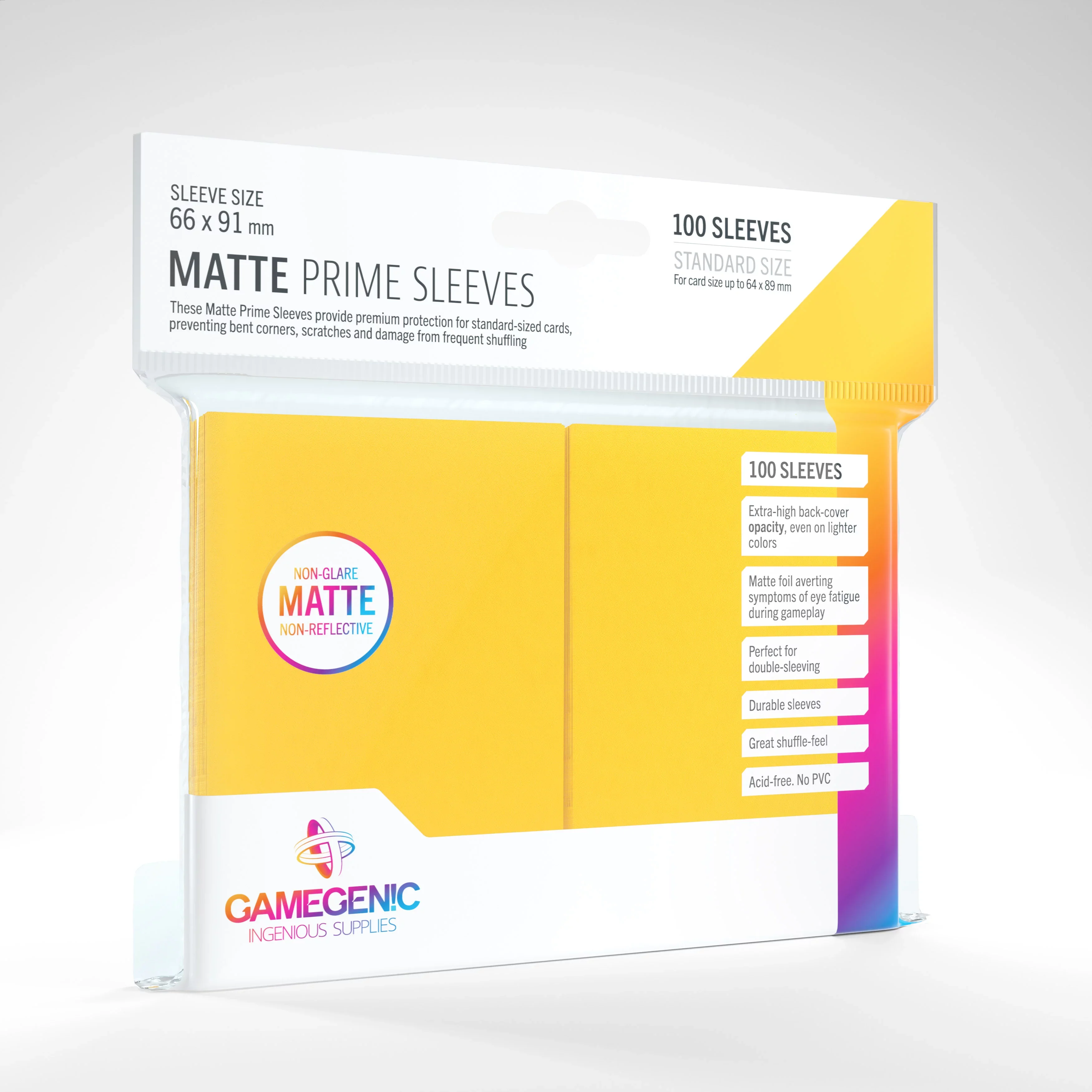 Gamegenic - Prime Sleeves, Standard (66 x 91 mm) - Image 22