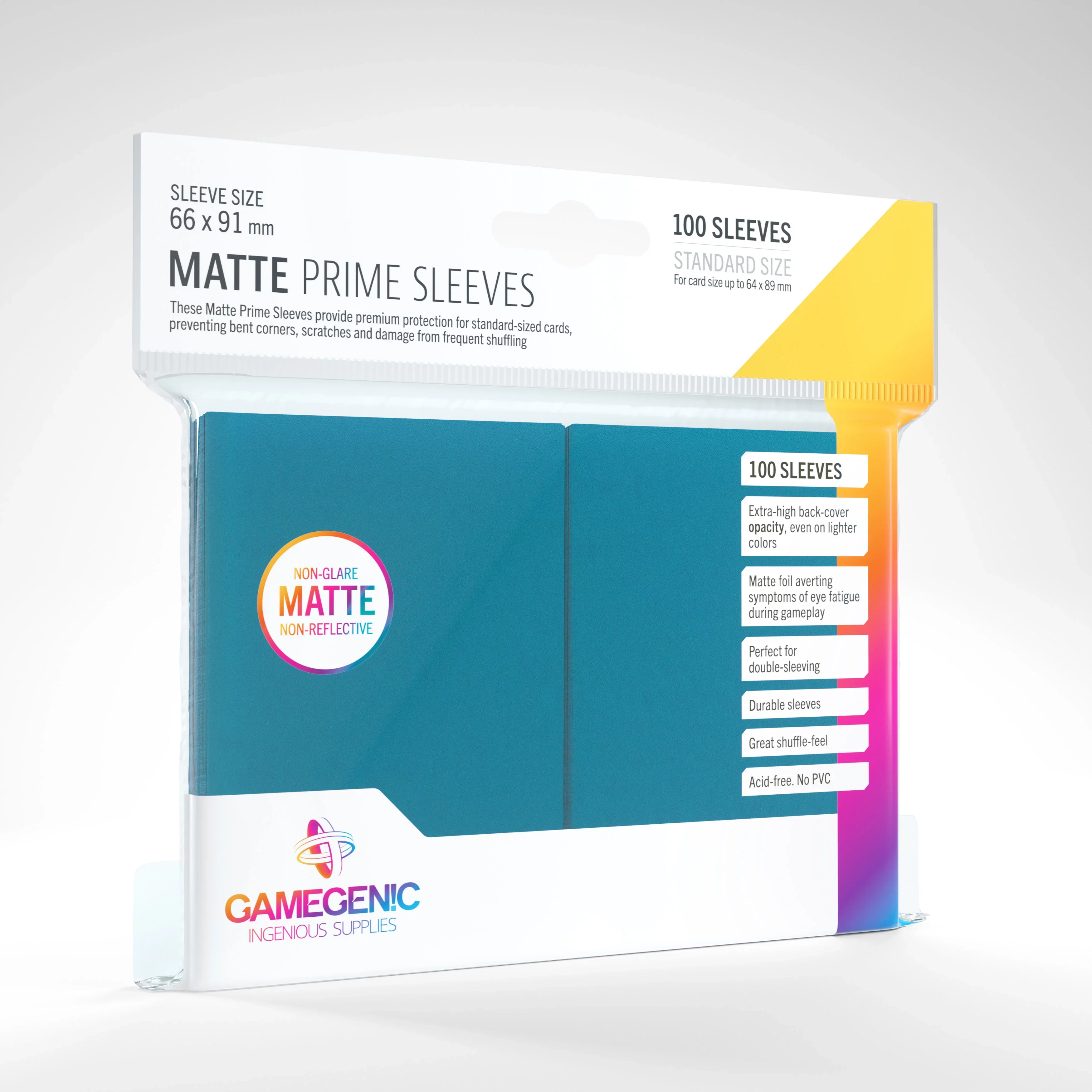 Gamegenic - Prime Sleeves, Standard (66 x 91 mm) - Image 24