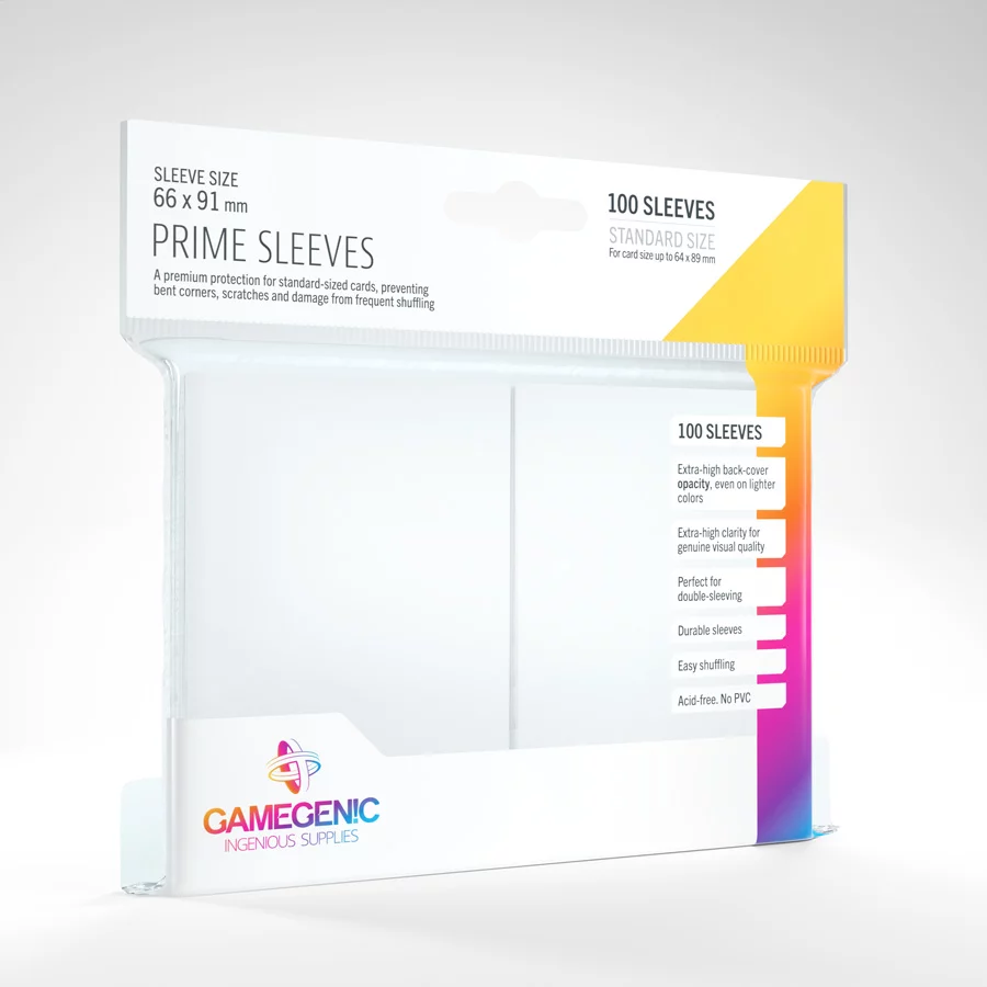 Gamegenic - Prime Sleeves, Standard (66 x 91 mm) - Image 3