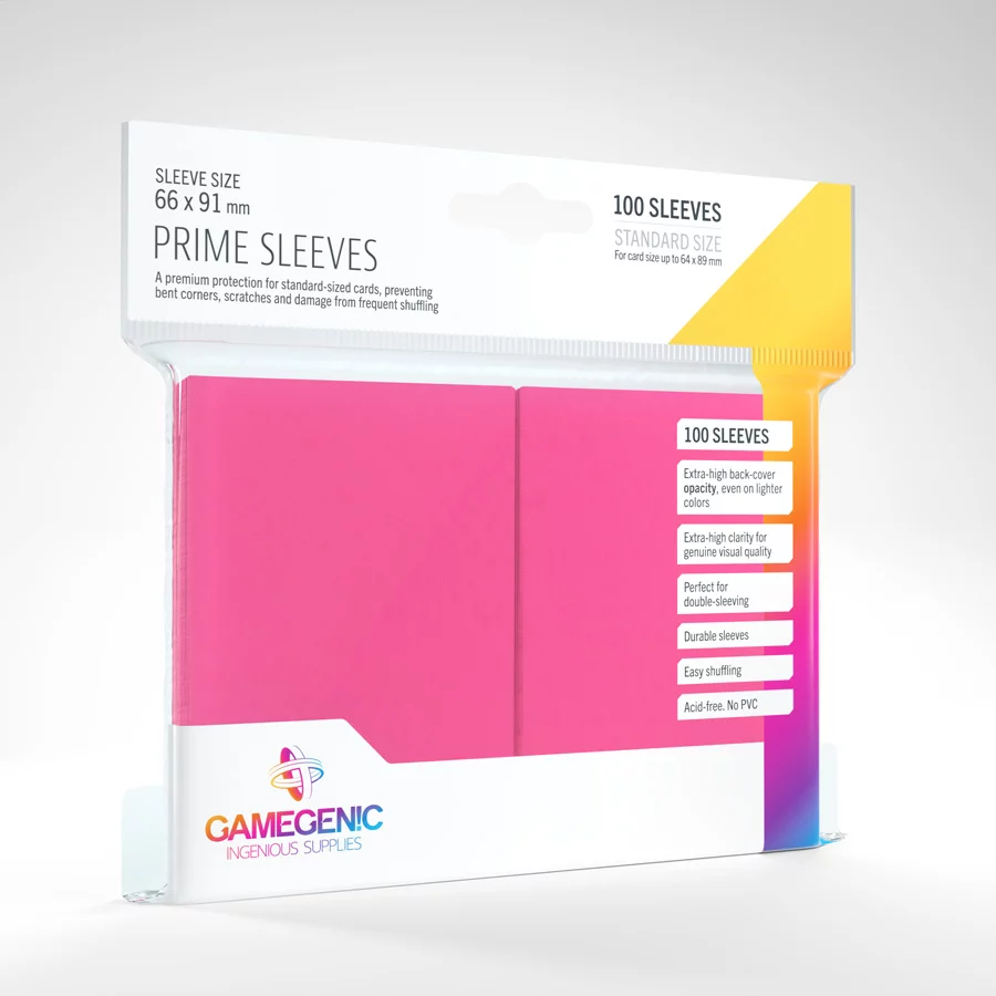 Gamegenic - Prime Sleeves, Standard (66 x 91 mm) - Image 4