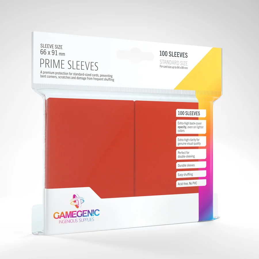 Gamegenic - Prime Sleeves, Standard (66 x 91 mm) - Image 5