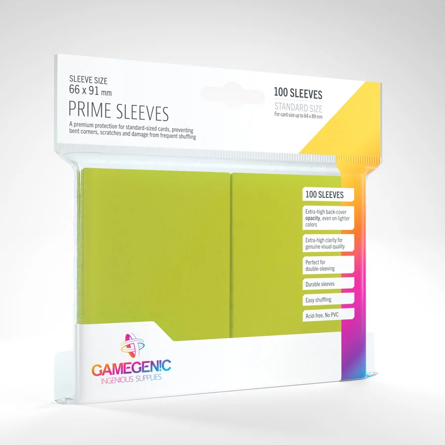 Gamegenic - Prime Sleeves, Standard (66 x 91 mm) - Image 8