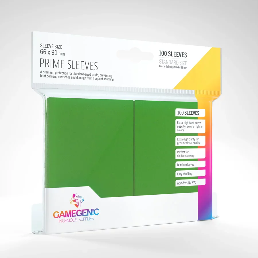 Gamegenic - Prime Sleeves, Standard (66 x 91 mm) - Image 9