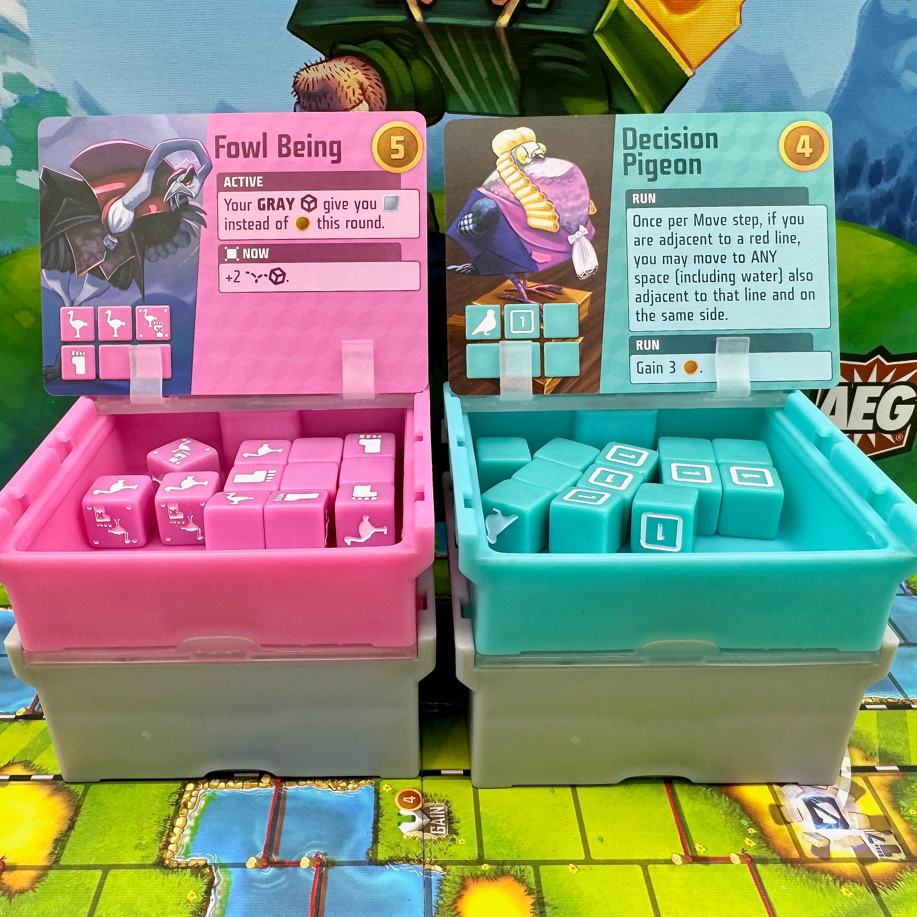 GeekUp Box Set: Cubitos: Fowl Play - Expansion Storage Box Set - Image 2