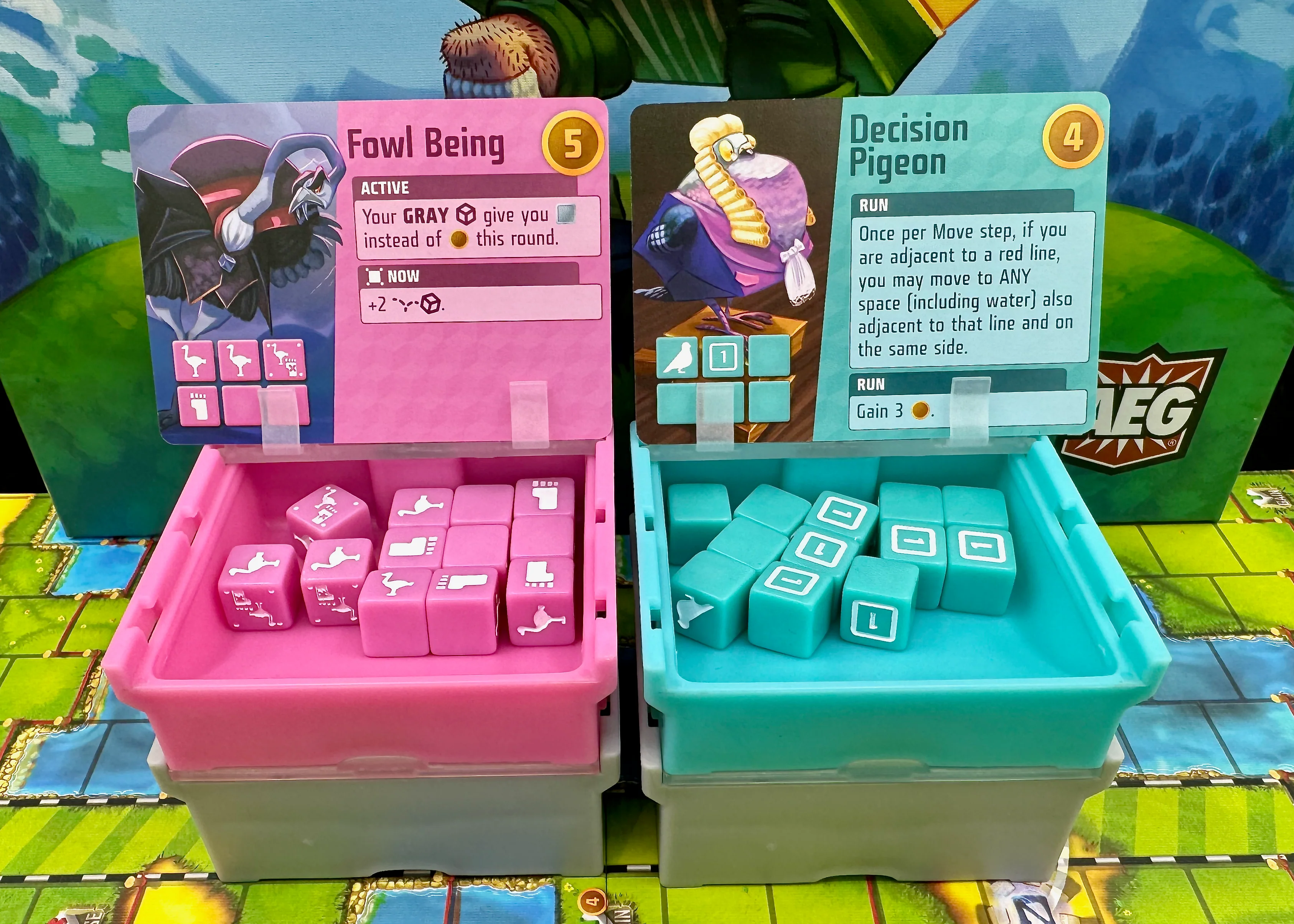 GeekUp Box Set: Cubitos: Fowl Play - Expansion Storage Box Set - Image 3
