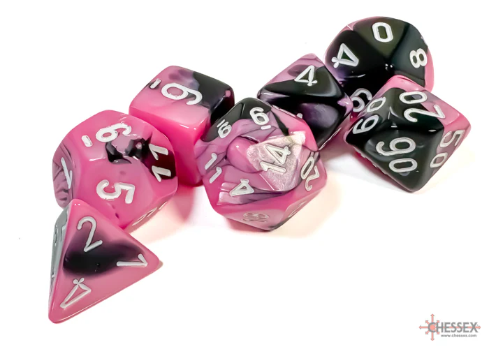 Gemini® Polyhedral 7-Dice RPG Set