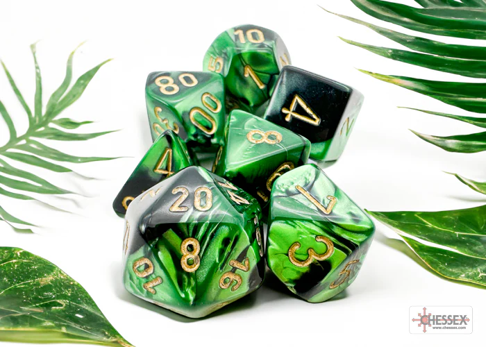 Gemini® Polyhedral 7-Dice RPG Set - Image 10