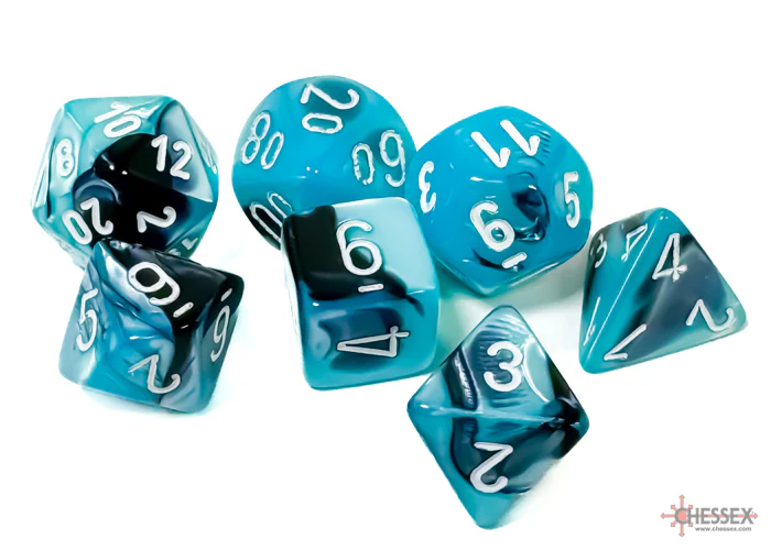 Gemini® Polyhedral 7-Dice RPG Set - Image 13