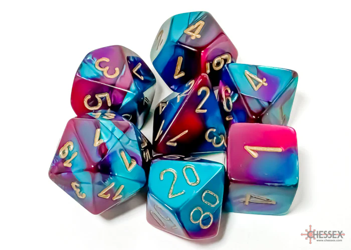 Gemini® Polyhedral 7-Dice RPG Set - Image 15