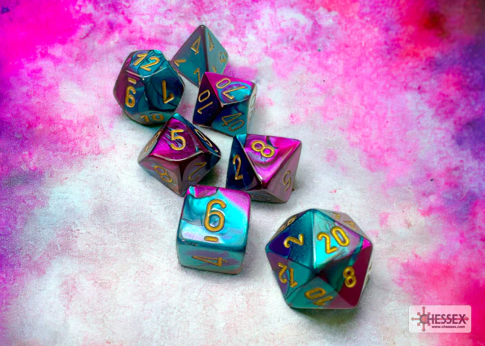 Gemini® Polyhedral 7-Dice RPG Set - Image 16