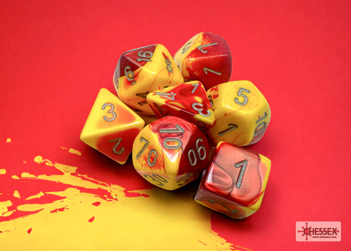 Gemini® Polyhedral 7-Dice RPG Set - Image 18