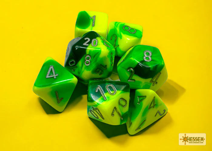 Gemini® Polyhedral 7-Dice RPG Set - Image 20