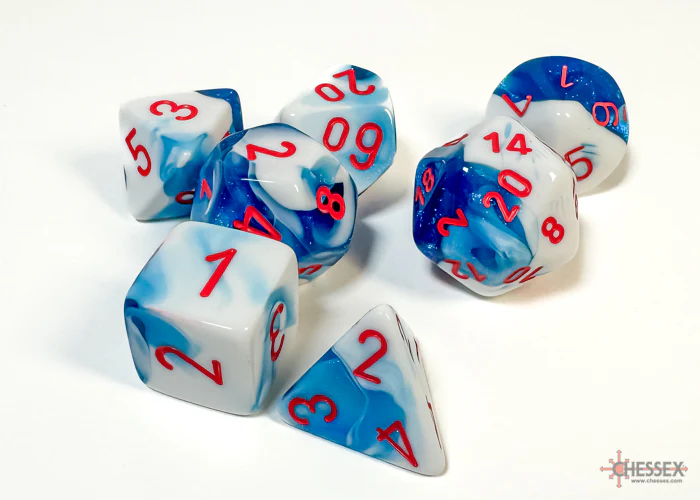 Gemini® Polyhedral 7-Dice RPG Set - Image 21