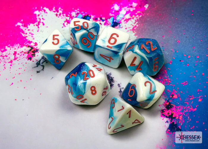 Gemini® Polyhedral 7-Dice RPG Set - Image 22