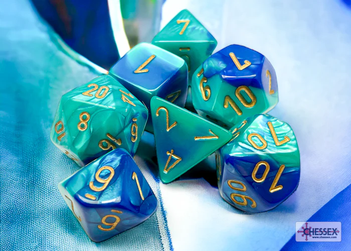 Gemini® Polyhedral 7-Dice RPG Set - Image 26