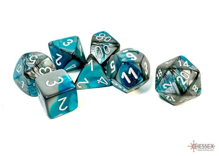 Gemini® Polyhedral 7-Dice RPG Set - Image 29