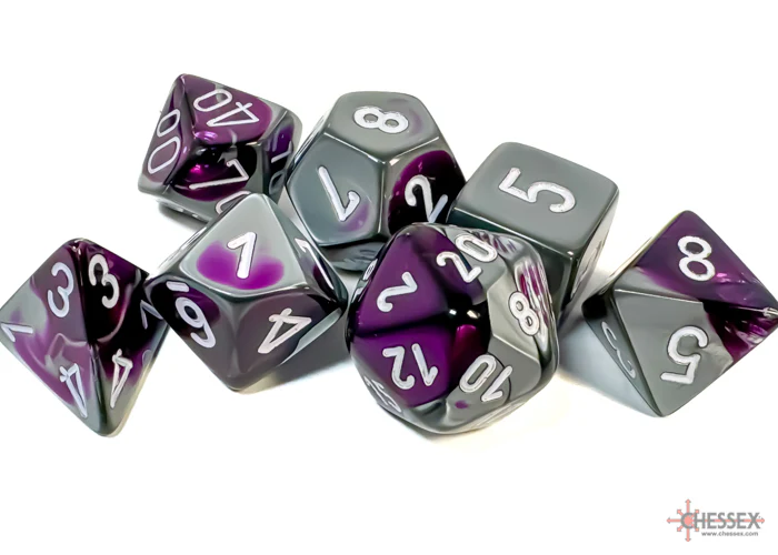 Gemini® Polyhedral 7-Dice RPG Set - Image 3